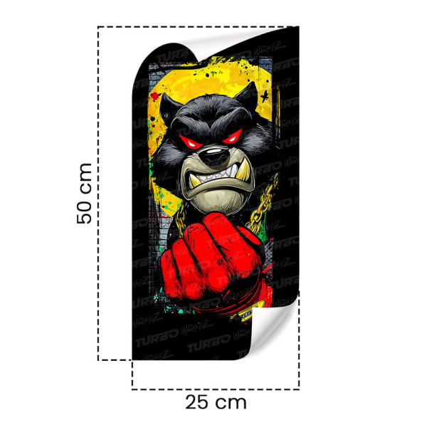 Sticker for car pillar Wilkołak 2 | TurboWrapz.com