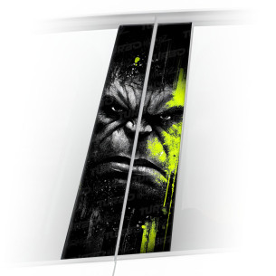 Naklejka na słupek samochodowy HULK 2 | TurboWrapz.com