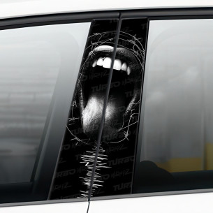 Sticker for car pillar Usta | TurboWrapz.com 2