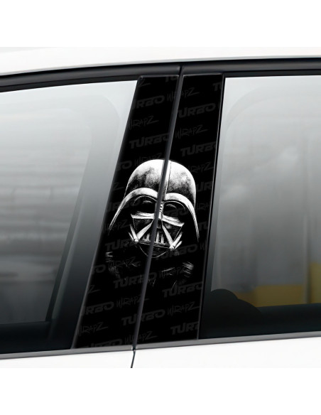 Sticker for car pillar Darth Vader 3 | TurboWrapz.com