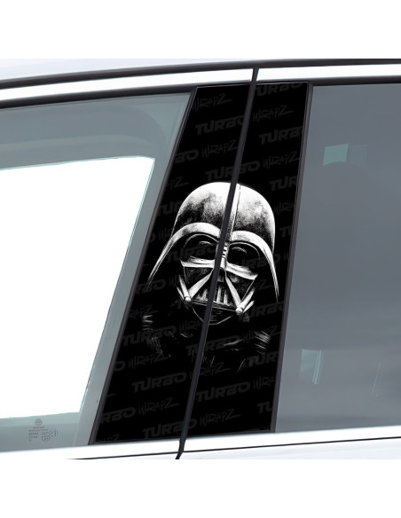 Sticker for car pillar Darth Vader 3 | TurboWrapz.com