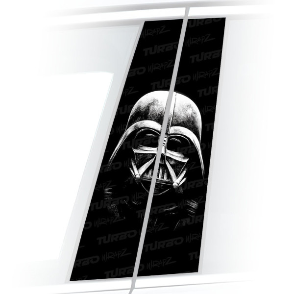 Sticker for car pillar Darth Vader 3 | TurboWrapz.com