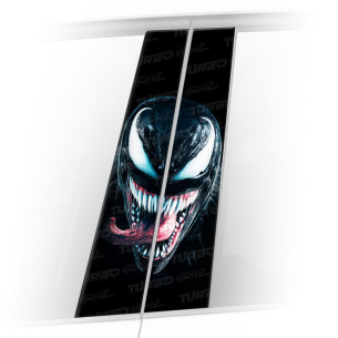 Sticker for car pillar Venom 3 | TurboWrapz.com