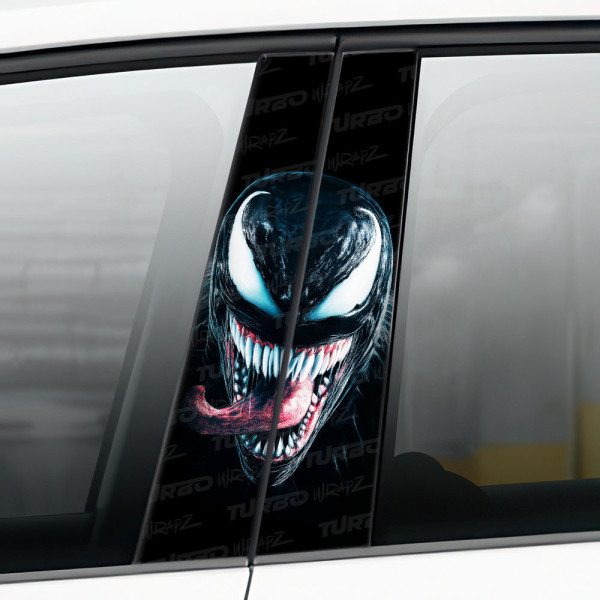 Naklejka na słupek samochodowy Venom 3 | TurboWrapz.com