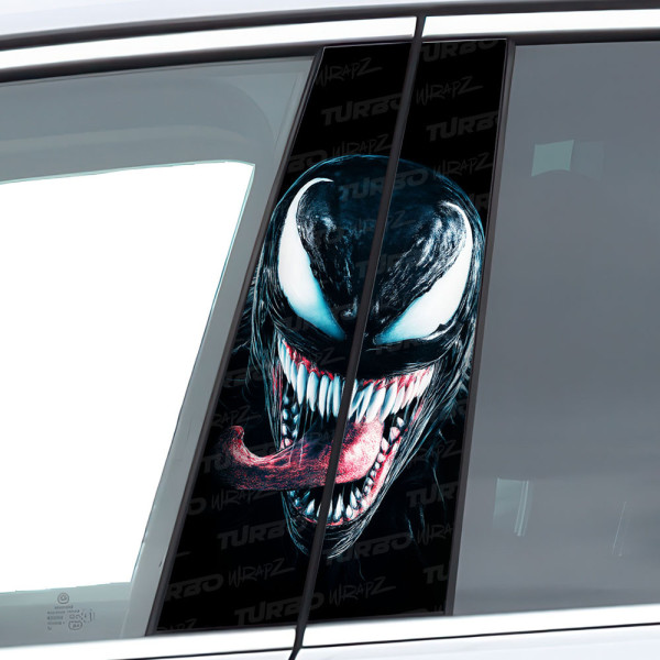 Sticker for car pillar Venom 3 | TurboWrapz.com