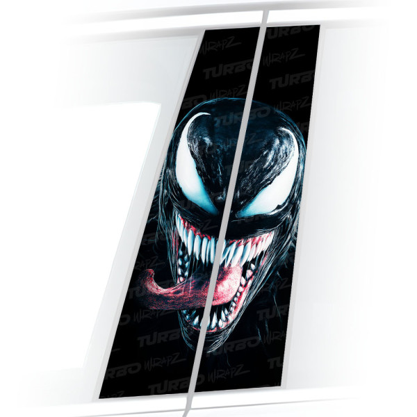 Sticker for car pillar Venom 3 | TurboWrapz.com