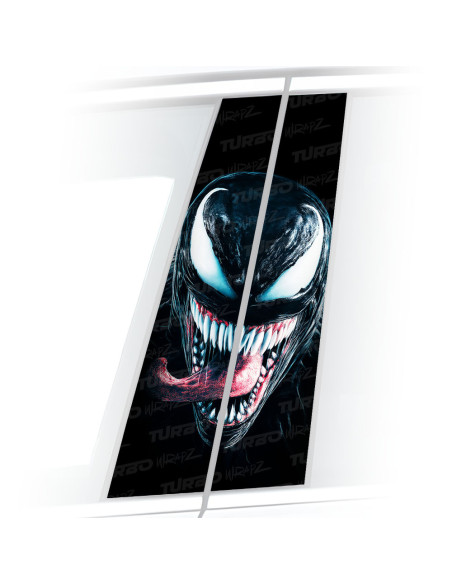 Sticker for car pillar Venom 3 | TurboWrapz.com