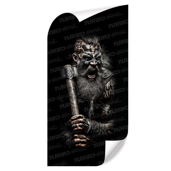 Naklejka na słupek samochodowy Topór Wikinga 2 | TurboWrapz.com