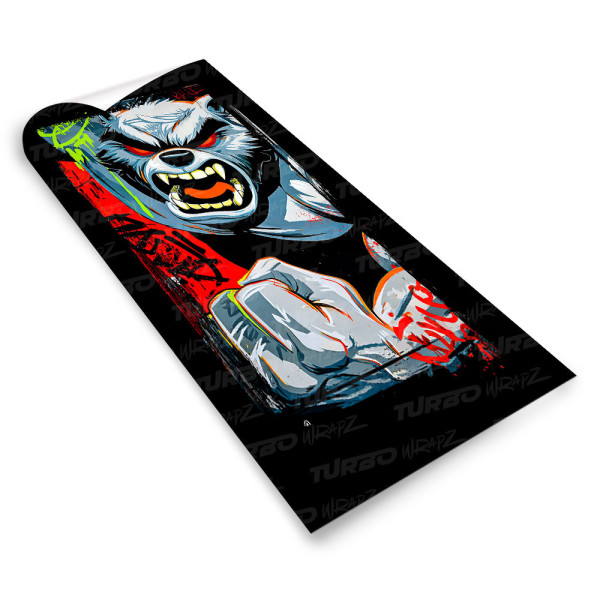 Sticker for car pillar Wilkołak 3 | TurboWrapz.com