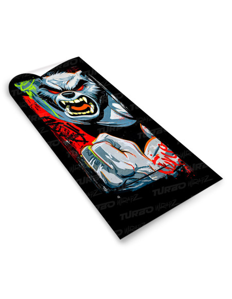 Sticker for car pillar Wilkołak 3 | TurboWrapz.com