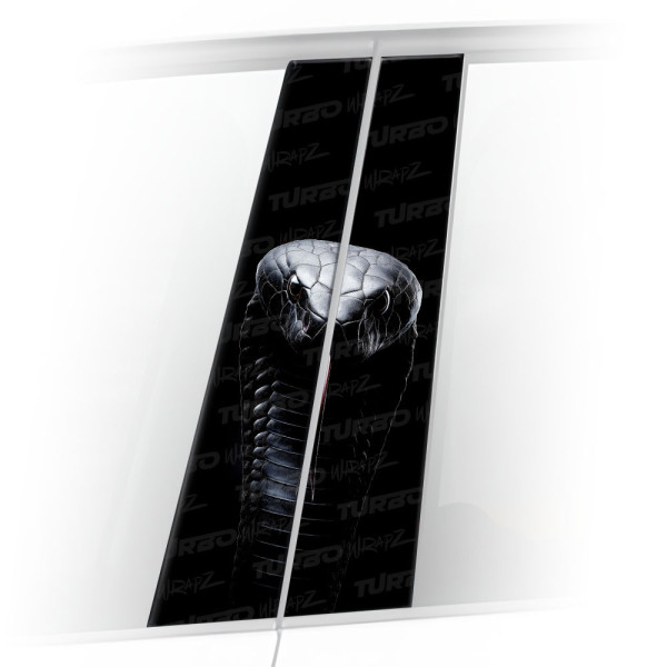 Sticker for car pillar Wąż | TurboWrapz.com