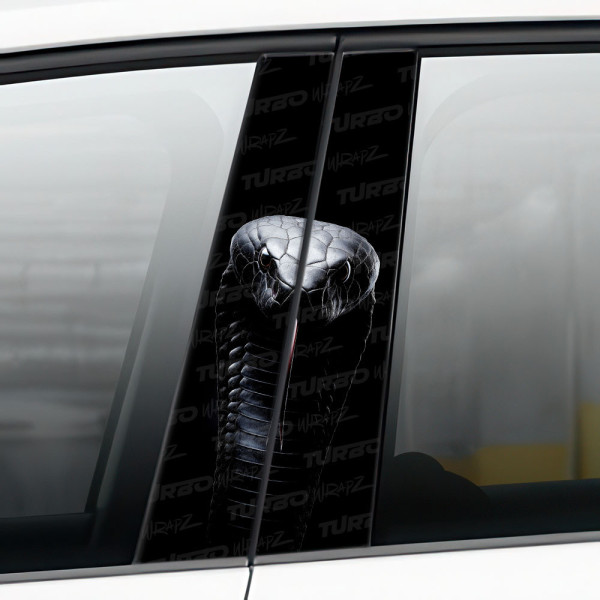 Sticker for car pillar Wąż | TurboWrapz.com