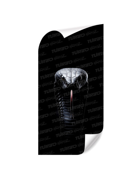 Naklejka na słupek samochodowy Wąż | TurboWrapz.com