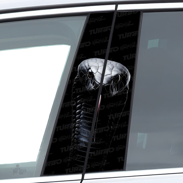 Naklejka na słupek samochodowy Wąż | TurboWrapz.com