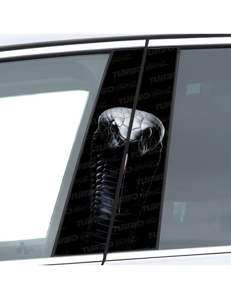 Sticker for car pillar Wąż | TurboWrapz.com