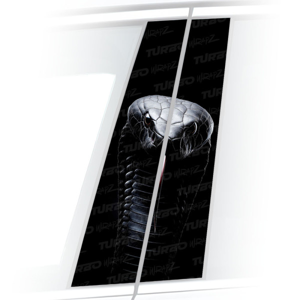 Sticker for car pillar Wąż | TurboWrapz.com