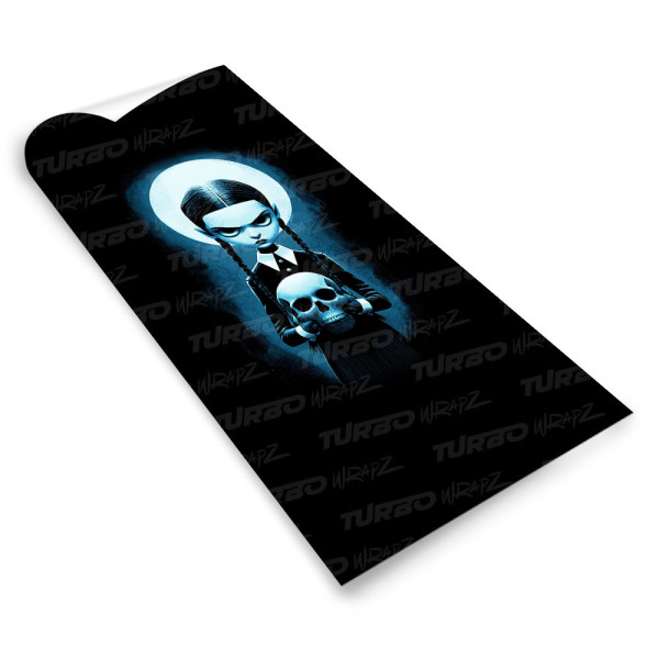 Sticker for car pillar Wednesday | TurboWrapz.com