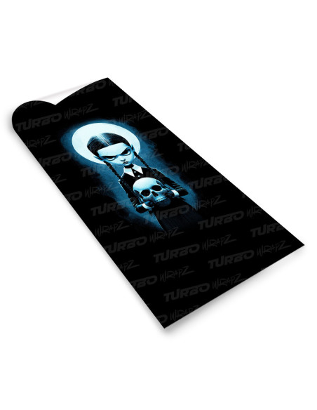 Sticker for car pillar Wednesday | TurboWrapz.com