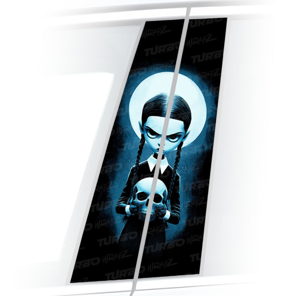 Naklejka na słupek samochodowy Wednesday | TurboWrapz.com