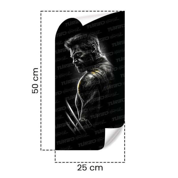 Sticker for car pillar Wolverine 3 | TurboWrapz.com