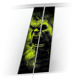 Naklejka na słupek samochodowy HULK 3 | TurboWrapz.com