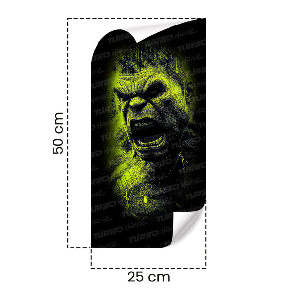 Sticker for car pillar HULK 3 | TurboWrapz.com
