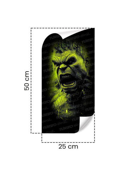 Sticker for car pillar HULK 3 | TurboWrapz.com