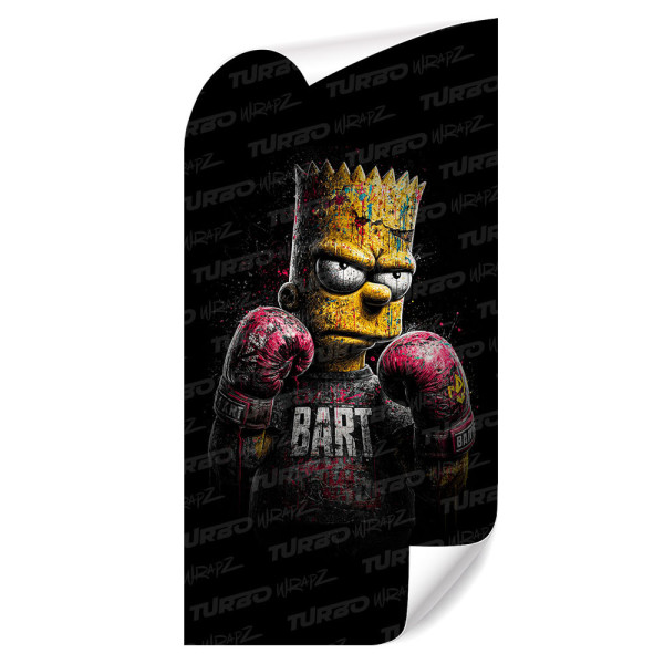 Sticker for car pillar Bart Bokser | TurboWrapz.com