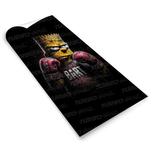 Sticker for car pillar Bart Bokser | TurboWrapz.com