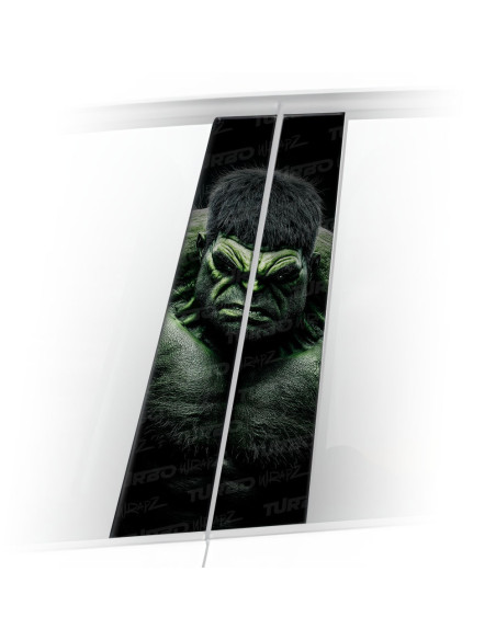 Naklejka na słupek samochodowy HULK 4 | TurboWrapz.com
