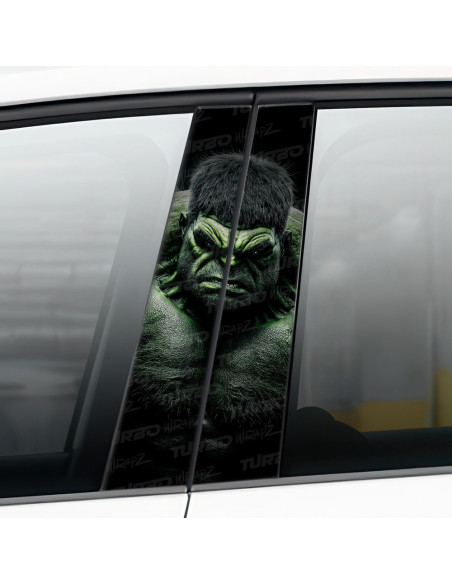 Naklejka na słupek samochodowy HULK 4 | TurboWrapz.com