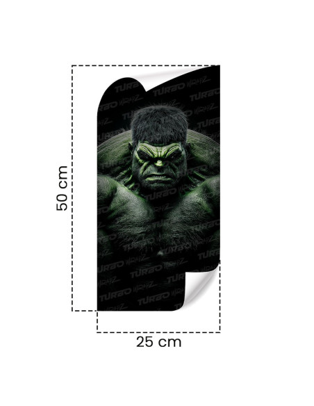 Naklejka na słupek samochodowy HULK 4 | TurboWrapz.com