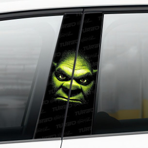 Naklejka na słupek samochodowy Shrek | TurboWrapz.com 2