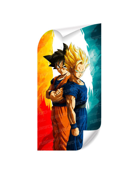 Naklejka na słupek samochodowy Goku 5 | TurboWrapz.com