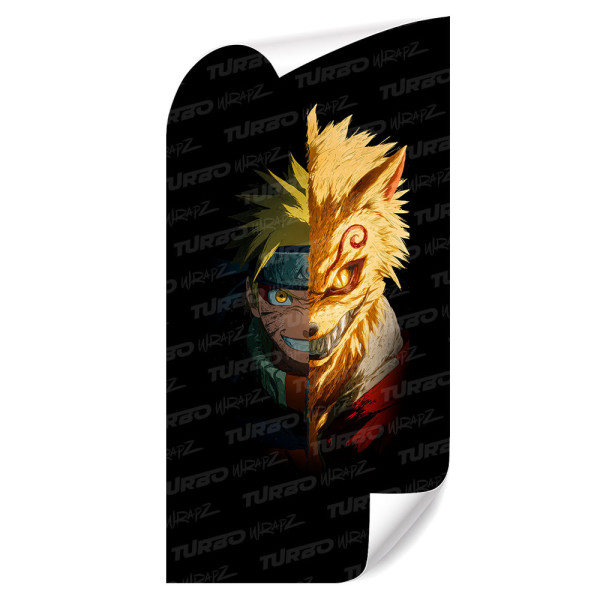 Sticker for car pillar Goku 6 | TurboWrapz.com