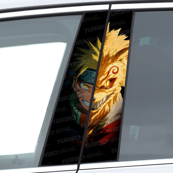 Sticker for car pillar Goku 6 | TurboWrapz.com