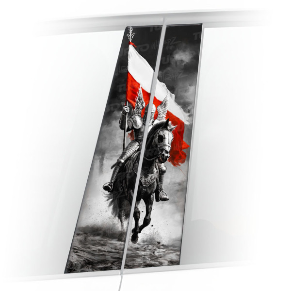 Sticker for car pillar Polska - Husaria | TurboWrapz.com