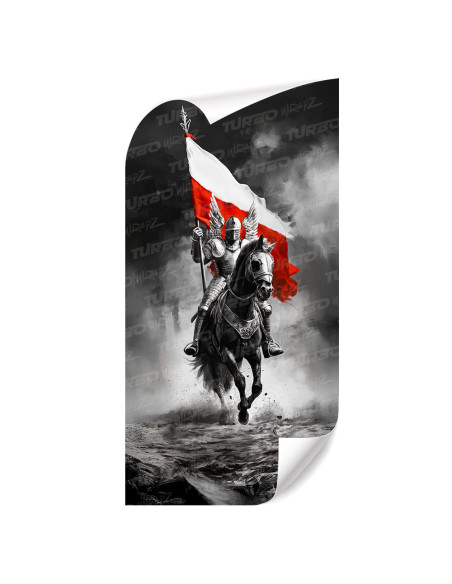 Sticker for car pillar Polska - Husaria | TurboWrapz.com