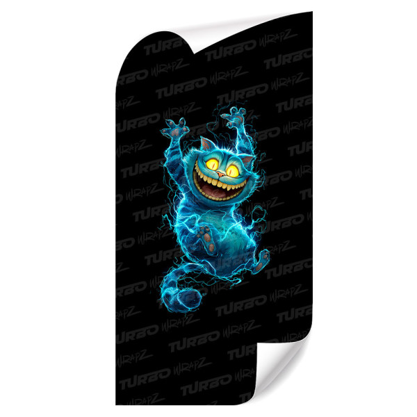 Sticker for car pillar Kot z Cheshire | TurboWrapz.com