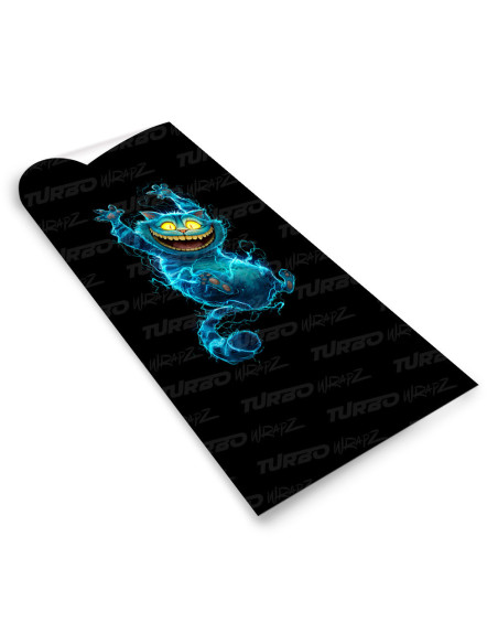 Sticker for car pillar Kot z Cheshire | TurboWrapz.com