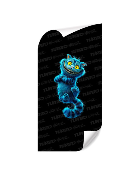 Sticker for car pillar Kot z Cheshire 2 | TurboWrapz.com