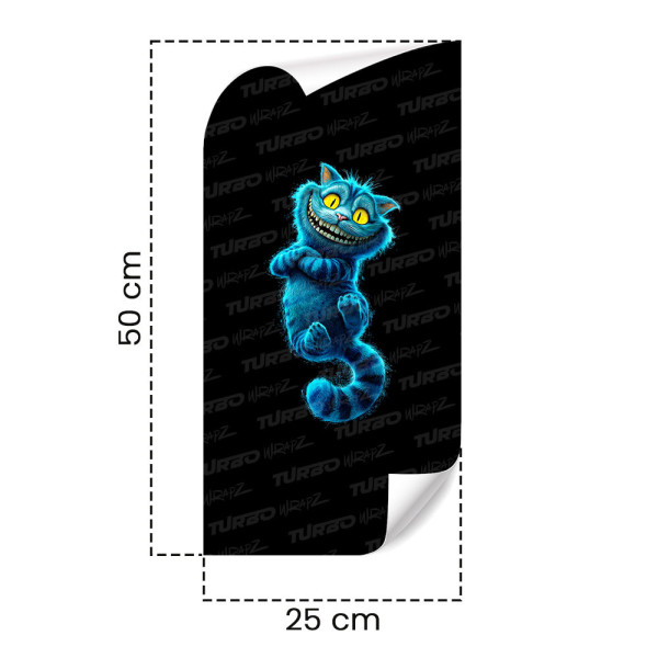 Sticker for car pillar Kot z Cheshire 2 | TurboWrapz.com