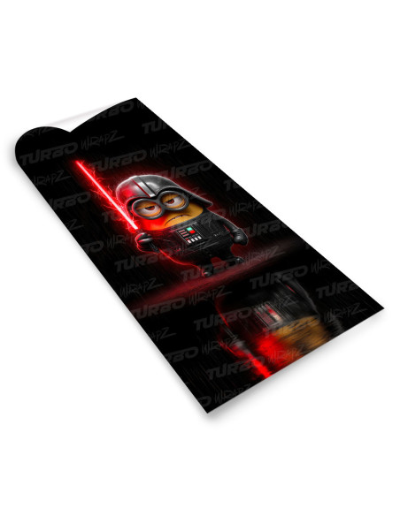 Naklejka na słupek samochodowy Darth Vader Minion | TurboWrapz.com