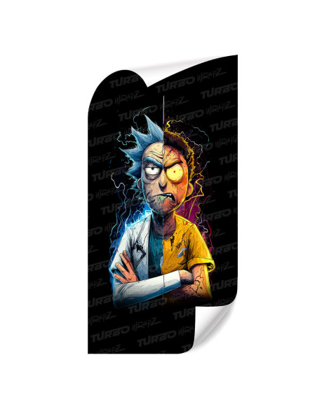 Naklejka na słupek samochodowy Rick vs Morty 2 | TurboWrapz.com