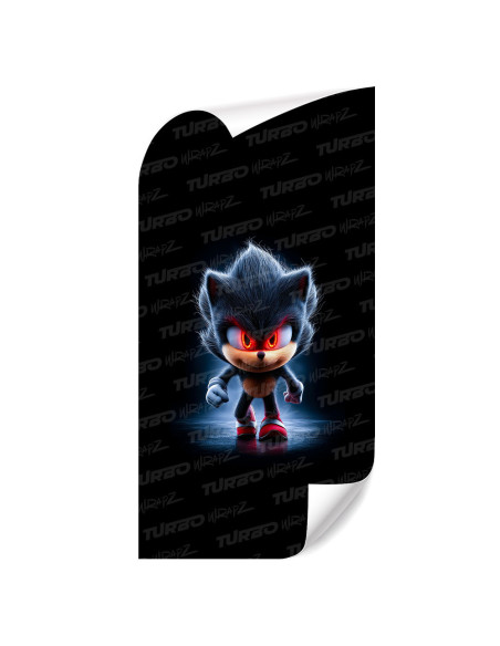 Sticker for car pillar Sonic 2 | TurboWrapz.com
