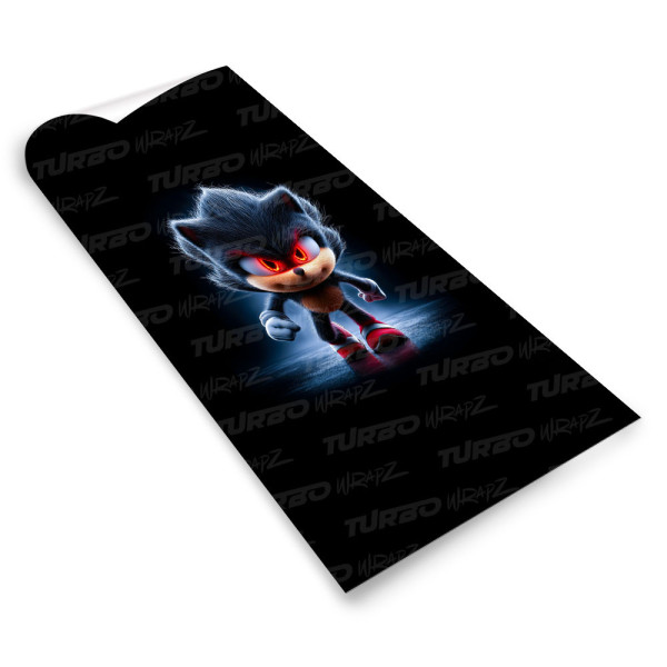 Sticker for car pillar Sonic 2 | TurboWrapz.com