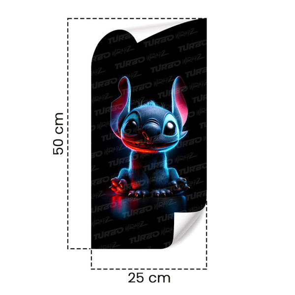 Sticker for car pillar Stich | TurboWrapz.com