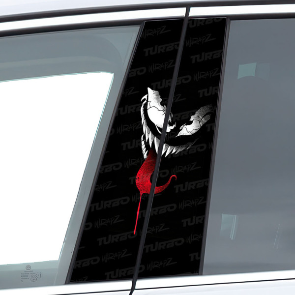 Sticker for car pillar Venom 2 | TurboWrapz.com