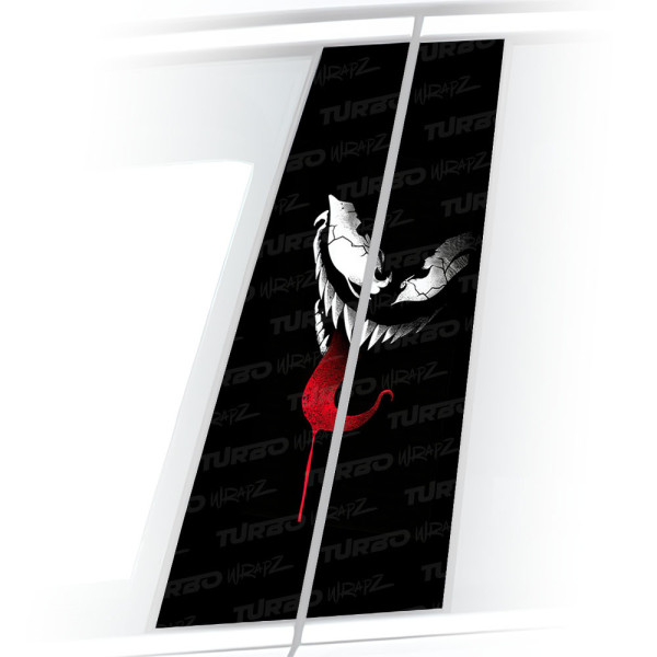 Sticker for car pillar Venom 2 | TurboWrapz.com