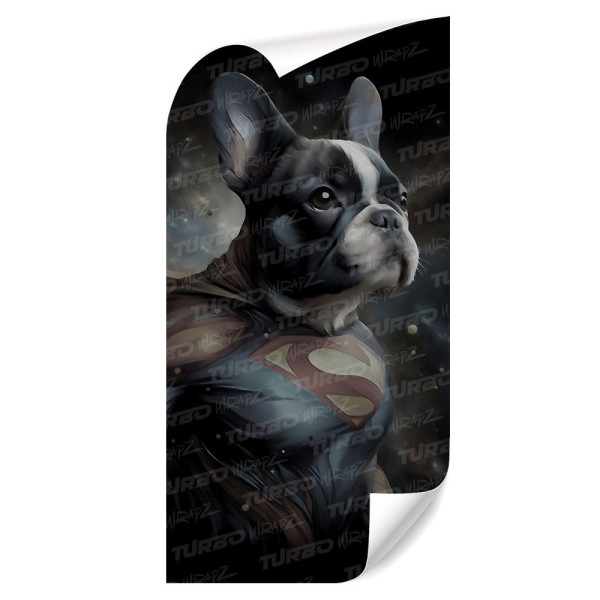 Sticker for car pillar SuperBuldog | TurboWrapz.com